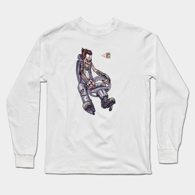 Road Rage Long Sleeve T-Shirt by jonathanmor